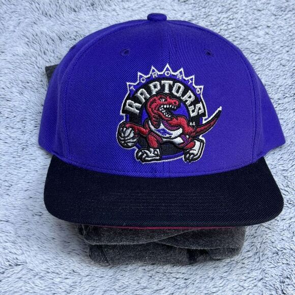 Mitchell & Ness Other - Toronto Raptors Mitchell & Ness 2TONE VINTAGE Snapback Hat- Purple/Black‎